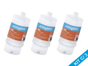 Kit 3 Refil Filtro 3m Aqualar AP200 Fit200 Aquaplus200 AB200