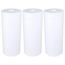 Kit 3 Refil Filtro Água Polipropileno 10025 Big Blue 10 Cor Branco Kit 3 Refil Filtro Água Polipropileno 10025 Big Blue 10 Cor Branco
