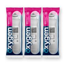 Kit 3 Refil Filtro Compatível Purificador Electrolux Acqua Pure PE12A PE12B PE12G PE12V - Oxygen