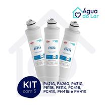 Kit 3 Refil Filtro Electrolux PA21G PA26G PA31G PAUFCB30 - Prolux G Certificado - Planeta Água