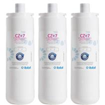 Kit 3 Refil Filtro IBBL CZ+7 para Purificador de Água IBBL