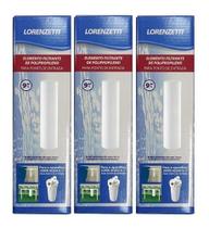 Kit 3 Refil Filtro Loren Acqua 9¾ Ponto D Entrada Lorenzetti