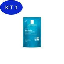 Kit 3 Refil Gel Limpeza Facial La Roche Effaclar Concentrado