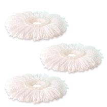 Kit 3 Refil Microfibra Para Balde Mop 360 Mor Para Esfregão Limpa e Seca