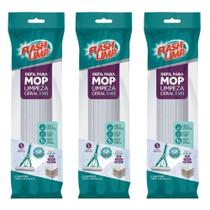 Kit 3 Refil Mop Evo Espuma Pva Dobrável Rodo Limpeza Magico Flash Limp RMOP7673