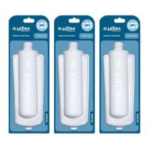 Kit 3 Refil Original Filtro Latina P355 Purificador Água PA335 PA355 XPA375 PURITRONIC PURIICE PAE PA4.0 PAHC