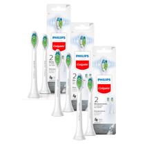 Kit 3 Refil para Escova de Dente Elétrica Philips Colgate Branqueadora 2 Unidades