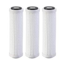 Kit 3 Refil Para Filtro Agua 9 3/4 Plissado Lavavel R30 Pl10 Bbi Pentair Pentek Hidrofiltros
