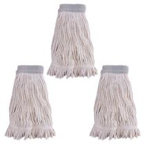 Kit 3 Refil Para Mop Vassoura Balde Mop Espremedor Esfregão