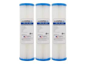 Kit 3 Refil Plissado Hydronix 50M 10"x2.1/2" Spc-25-1050