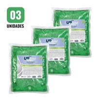 Kit 3 Refil Sabonete Espuma 600ml Erva Doce Up com Reposição Prática e Econômica