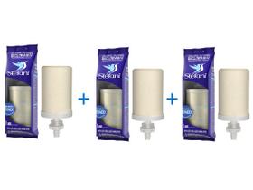KIT 3 Refil Vela Declorante Filtro Barro São João