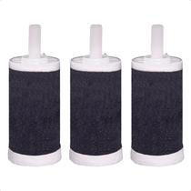 Kit 3 Refil Vela Para Filtro de Torneira Carvão Ativado Redução de Cloro Purificação de Água Kit 3 Refil Vela Para Filtro de Torneira Carvão Ativado Redução de Cloro Purificação de Água