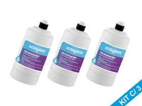 Kit 3 Refil Vela Universal Torneira Filtro AcquaBella Vitale