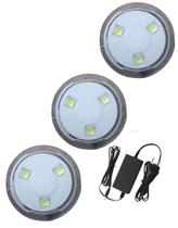 Kit 3 Refletor Lampada Flexy Sem Adaptador 4,5w Branco 20M
