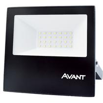 Kit 3 Refletor Led Holofote Slim 30w 3000k Ip65 BrancoQuente