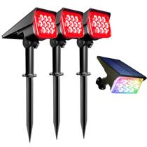 Kit 3 Refletor Solar Ecoforce 10 Leds 200x Mais Forte Colorida Verde Branco Quente Frio Azul Spot Parede Jardim Luminária Kit 3 Refletor Solar Ecoforce 10 Leds 200x Mais Forte Colorida Verde Branco Quente Frio Azul Spot Parede Jardim Luminária