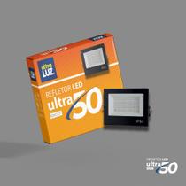 Kit 3 Refletores LED 50W Ultraluz Alto Desempenho e Durabilidade