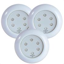 Kit 3 Refletores Led 9w RGB ABS para Iluminação Piscina Kit 3 Refletores Led 9w RGB ABS para Iluminação Piscina
