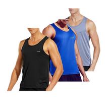 Kit 3 Regata Camisa Masculina Dryfit Academia Treino Fit Kit 3 Regata Camisa Masculina Dryfit Academia Treino Fit