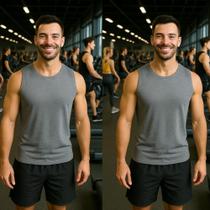 kit 3 Regata dray fit masculina lisa Básica