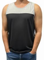 kit 3 regata masculina algodão 2cor tamanho p marca toqref