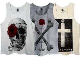 kit 3 regatas estampada corvuz kit 3 regatas estampada corvuz