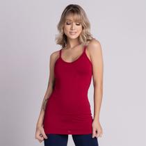Kit 3 Regatas Feminina Bella Fiore Modas Alça Fina Básica Fitness Roupa Casual