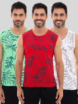 Kit 3 Regatas Marca DAgua Regatas Camisetas Estampadas