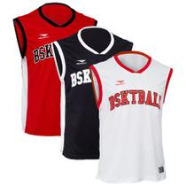 Kit 3 Regatas Penalty Basquete 3x3 Pro Masculina Kit 3 Regatas Penalty Basquete 3x3 Pro Masculina
