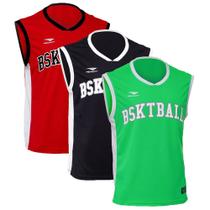 Kit 3 Regatas Penalty Basquete 3x3 Pro Masculina