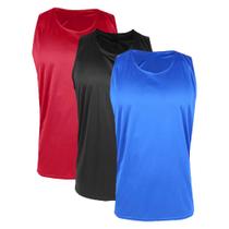 Kit 3 Regatas PMC Básica Masculina