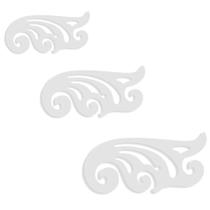 Kit 3 Reguas Modelagem Curva Francesa Costura Acrílico