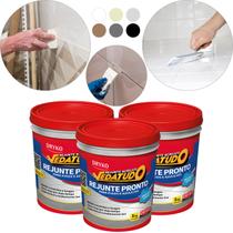 Kit 3 Rejunte Acrílico P/ Pisos Porcelanatos Impermeável 1kg Kit 3 Rejunte Acrílico P/ Pisos Porcelanatos Impermeável 1kg