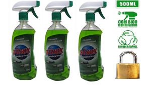 Kit 3 Removedor Evita Ferrugem Limpador Multiuso Finox 500ml Kit 3 Removedor Evita Ferrugem Limpador Multiuso Finox 500ml