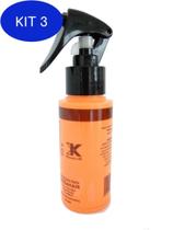 Kit 3 Removedor Keratin Fix Para Mega Hair Com Cola De Queratina