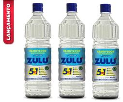 Kit 3 Removedor Multissuperficies A Base De Agua Zulu 900ml