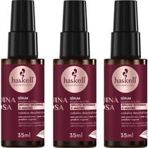Kit 3 Reparador de pontas Seiva Quina Rosa 35ML