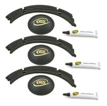 Kit 3 Reparos Originais Eros Woofer 12 E-312LC 400 Watts Rms - 4 Ohms