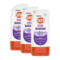Kit 3 Repelente de Insetos Off! Loção Kids 200ml