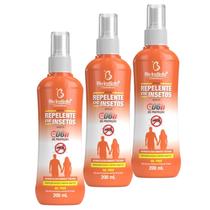 Kit 3 Repelente De Insetos Spray Adulto 200Ml - Bio Instinto Kit 3 Repelente De Insetos Spray Adulto 200Ml - Bio Instinto