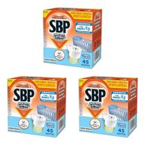Kit 3 Repelente Elétrico Líq. Apar. +Refil Cheiro Suave -SBP