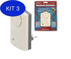 Kit 3 Repelente Eletrônico para Ratos bivolt