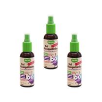 Kit 3 Repelente Infantil Natural Bioclub Hipoalergênico