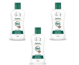 Kit 3 Repelente Proteção Contra Insetos 10hs 200ml - OAZ Kit 3 Repelente Proteção Contra Insetos 10hs 200ml - OAZ
