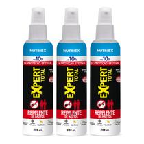 Kit 3 Repelente Spray Expert Total 10h Proteção 200ml Nutriex