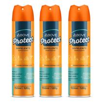 Kit 3 Repelente Spray Protect Above Secagem Rápida 150ml Kit 3 Repelente Spray Protect Above Secagem Rápida 150ml