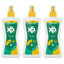 Kit 3 Repelente Spray Xo Inseto Contra Mosquitos Alta Proteção Não Oleoso Cimed 200ml