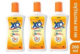 Kit 3 Repelente Xô Inseto Loção de Proteção 200ml - Cimed