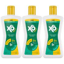 Kit 3 Repelente Xo Inseto Loção Hidratante Contra Mosquitos Alta Proteção Não Oleoso Cimed 200ml